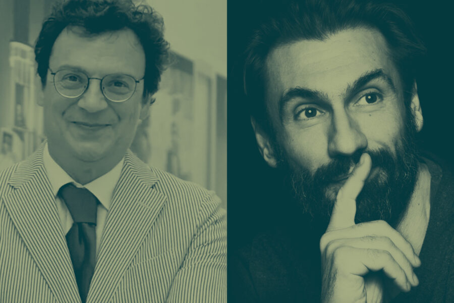 Fabrizio Gifuni e Stefano Bartezzaghi